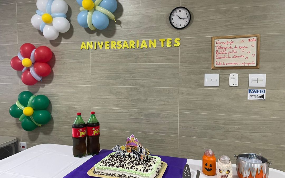 Festa dos Aniversariantes | Outubro 2024