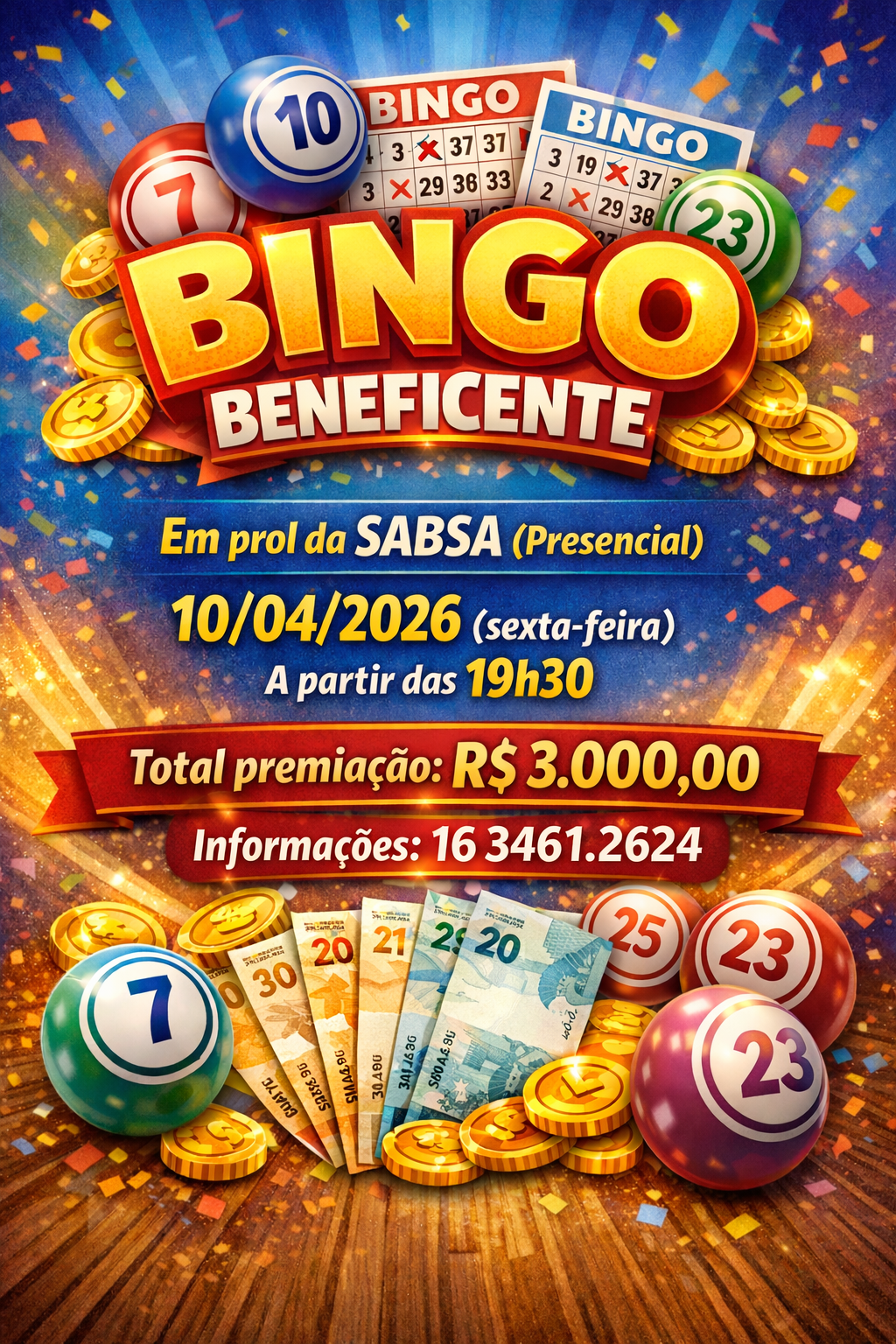 Bingo Beneficente SABSA